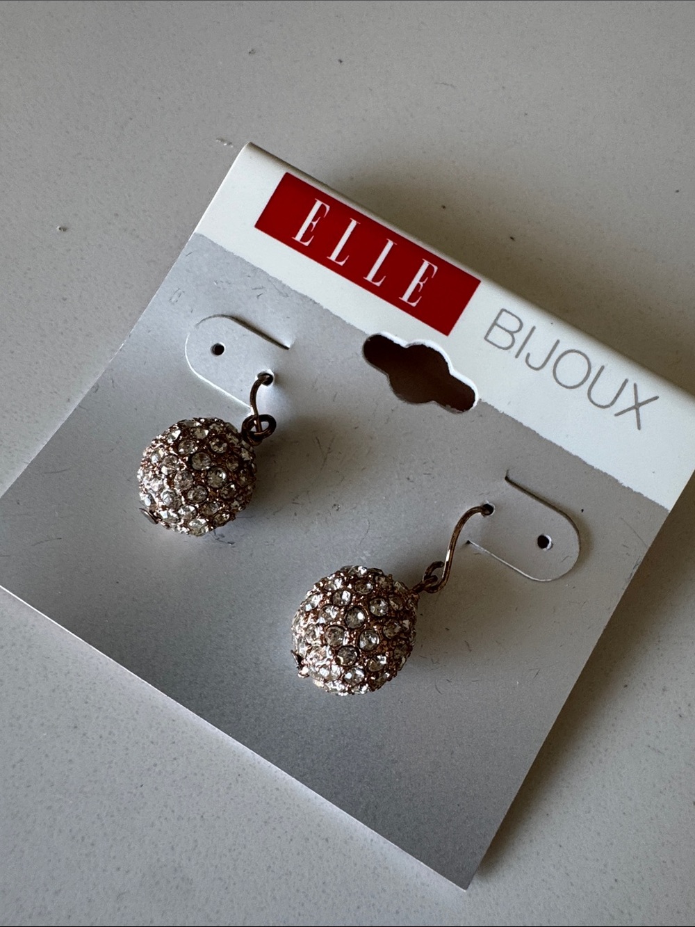 Lot of 3 Jennifer Lopez & Elle Bijoux Silver Marquise Crystal Drop Earrings - Picture 4 of 5